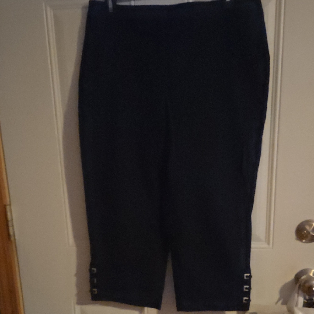 Rafaela Womens Navy Capris